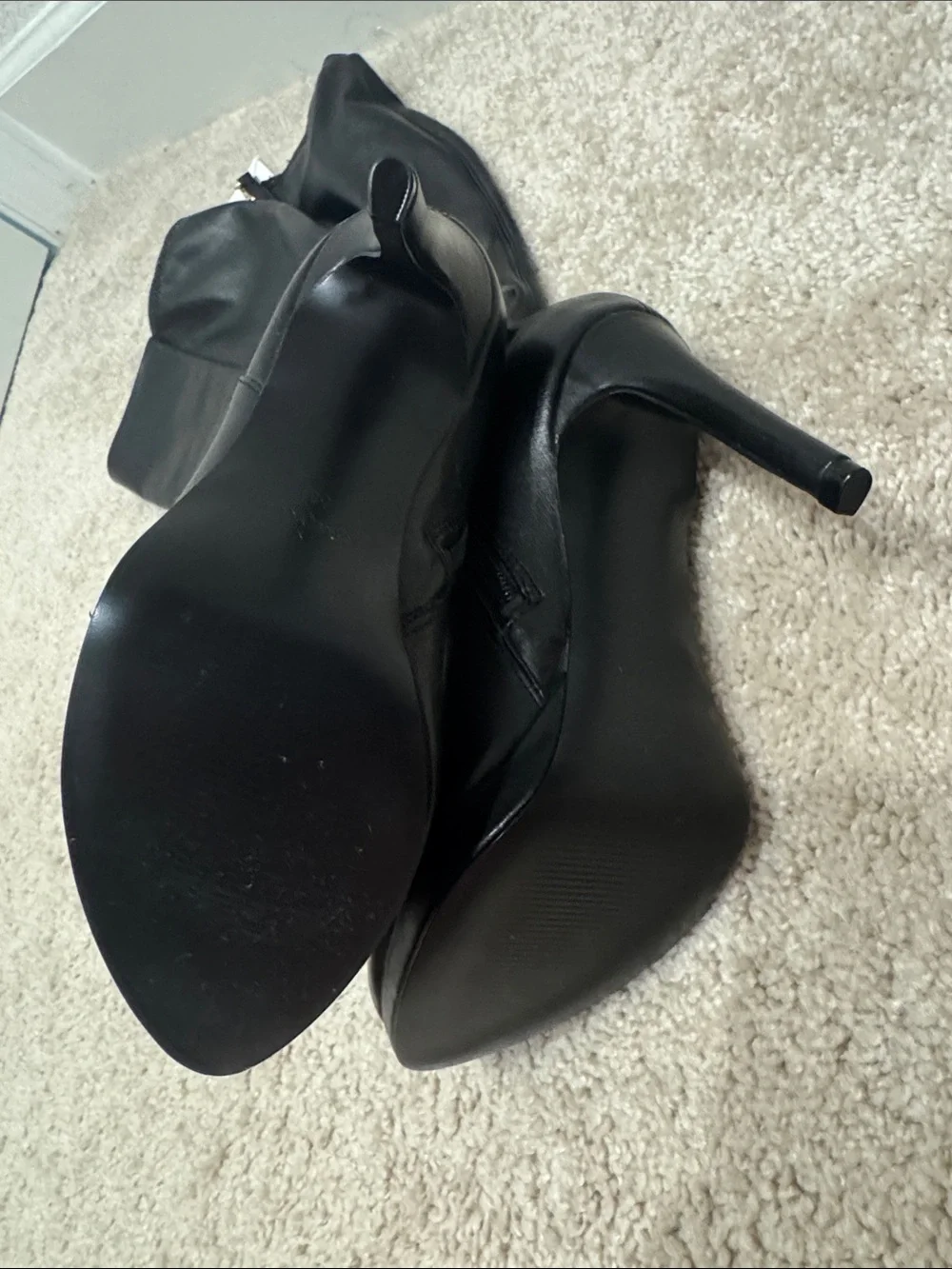Nine West Black Over-the-Knee Boots